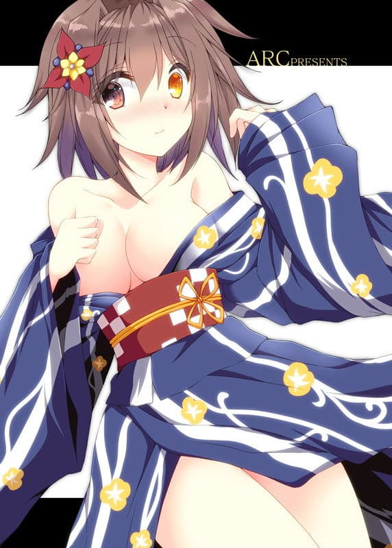 浴衣古鷹さんは欲求不満！？ サンプル 7