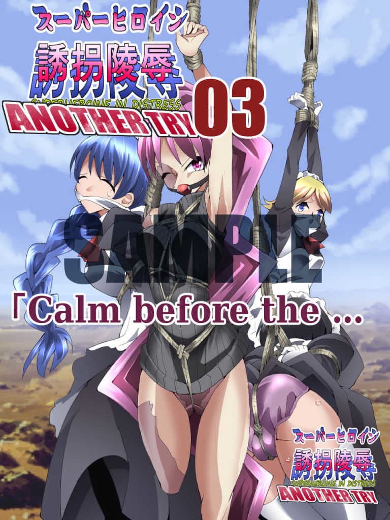 スーパーヒロイン誘拐陵● ANOTHER TRY 03 「Calm before the … サンプル 4