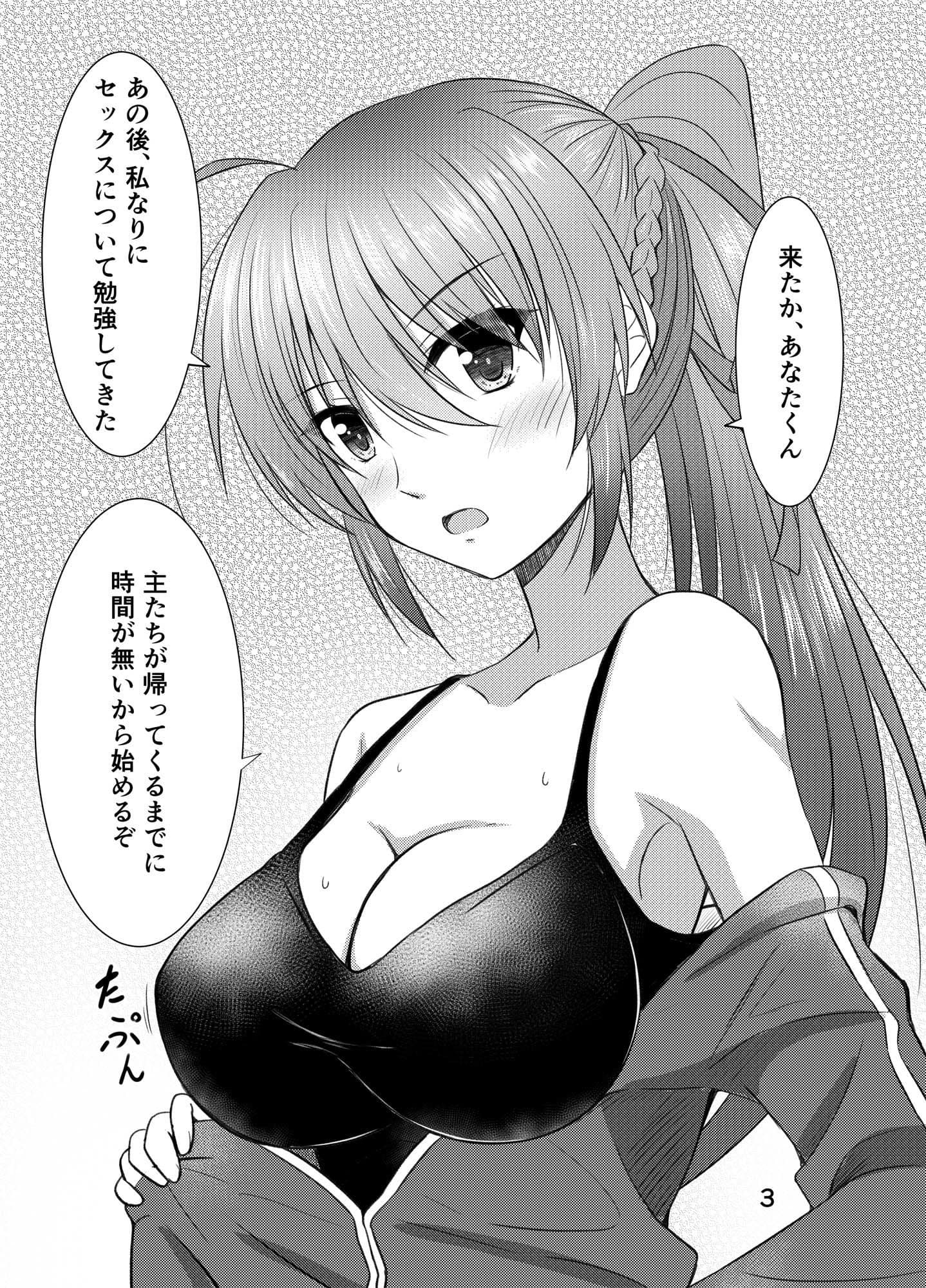 シグナムお姉さんがあなたくんに教えるセックスのてほどき サンプル 1