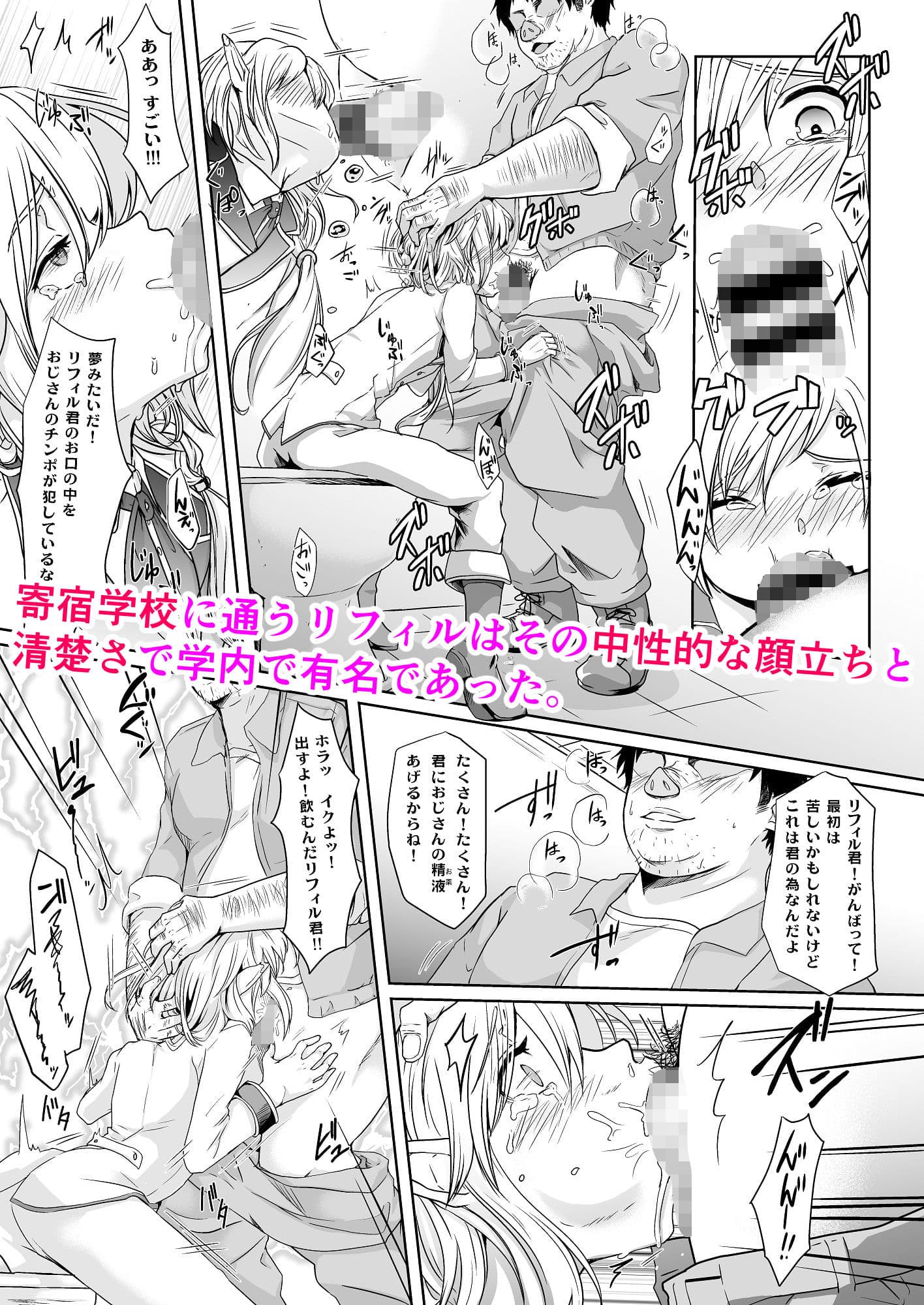 憧れのエルフ少年が弱っていたので治療ついでにメス堕ちさせたい サンプル 1