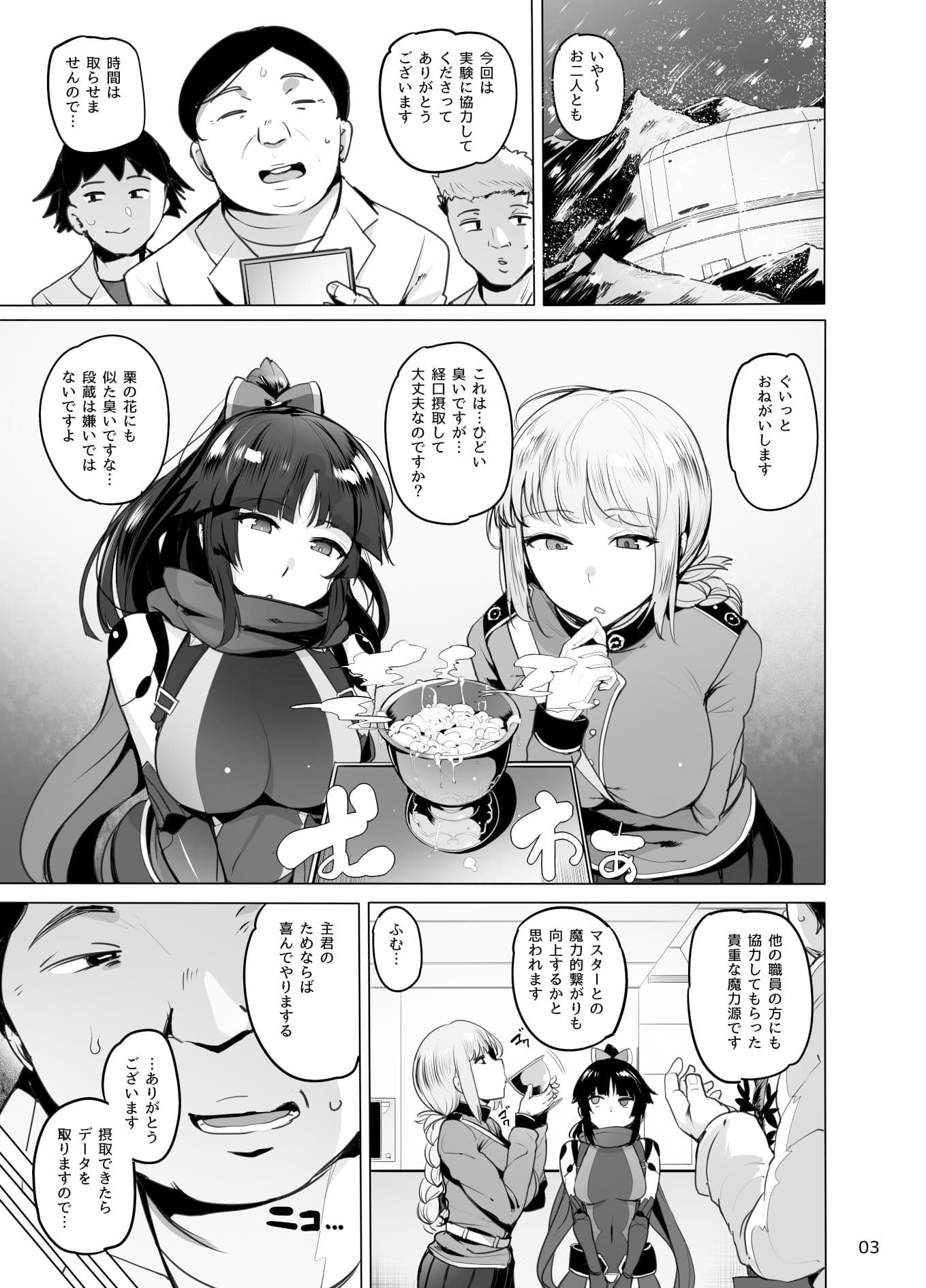 天使とロボット サンプル 2