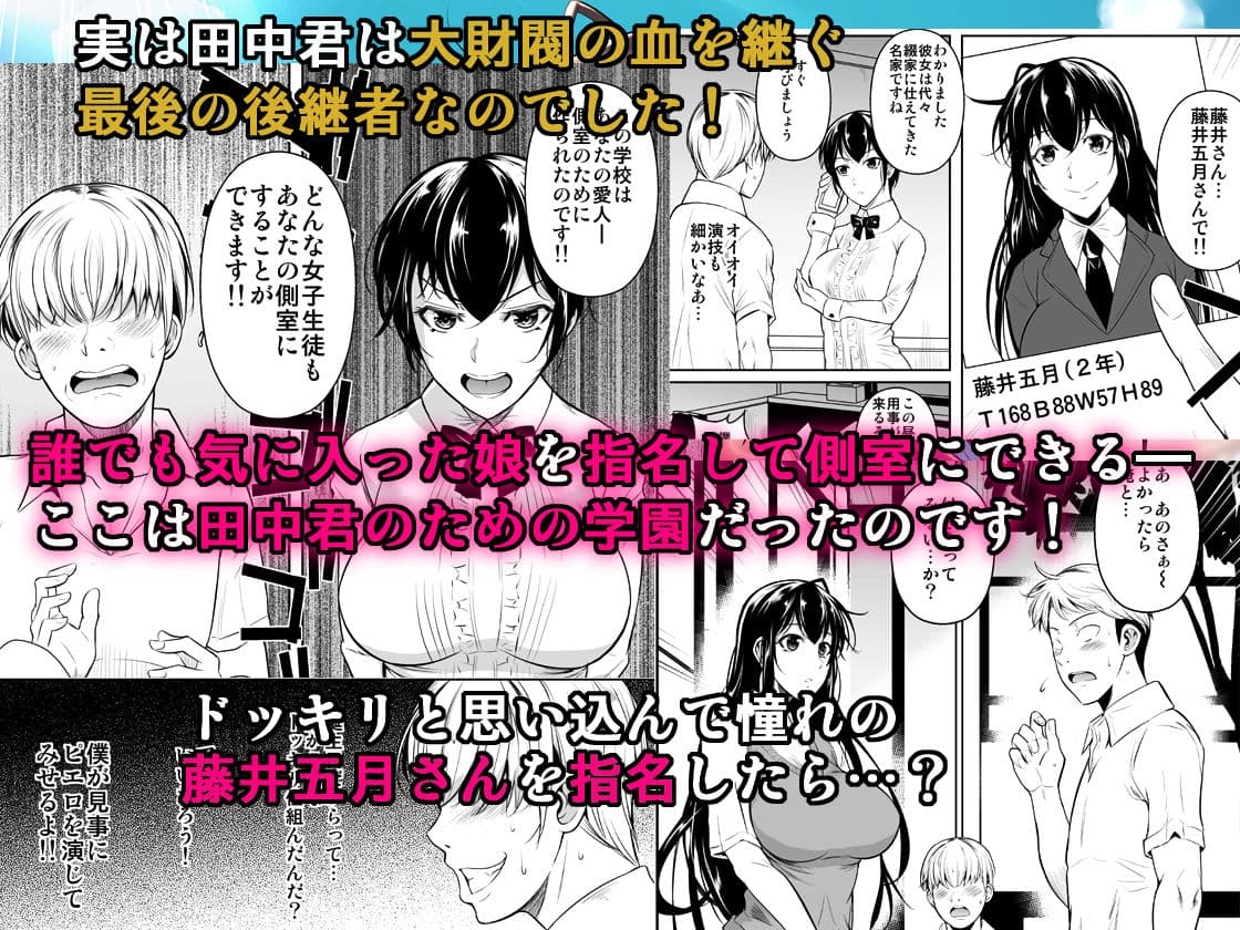 側室×即ハメ学園 サンプル 2