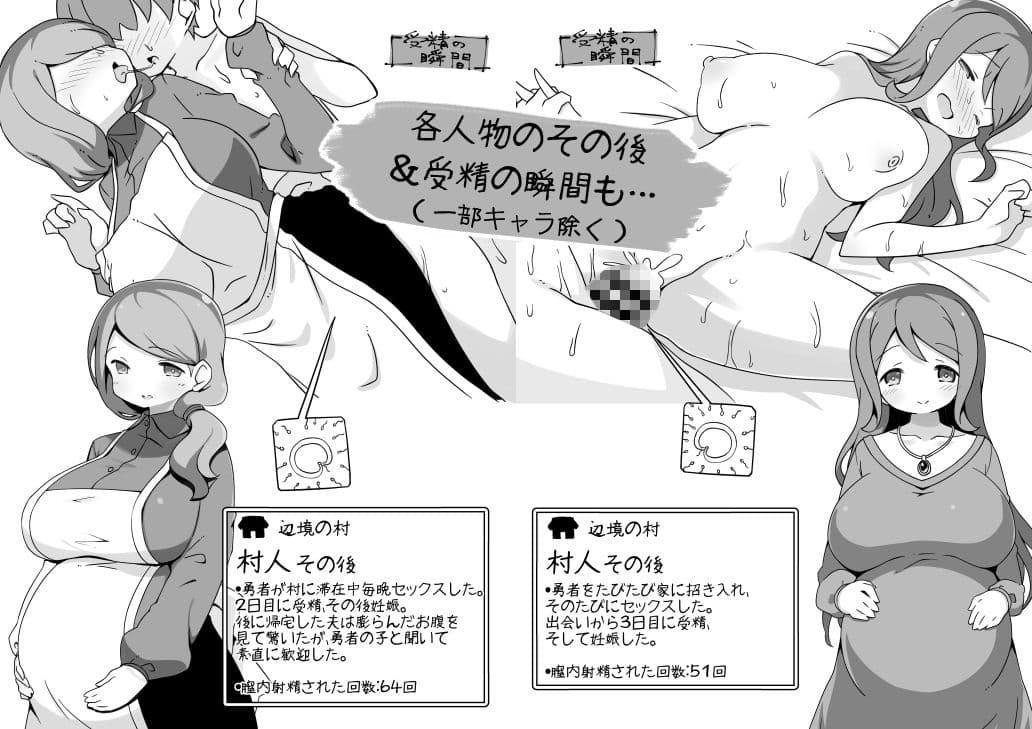 勇者に寛容すぎるファンタジー世界〜NPC（モブ）相手中心ショートH漫画集〜 サンプル 5