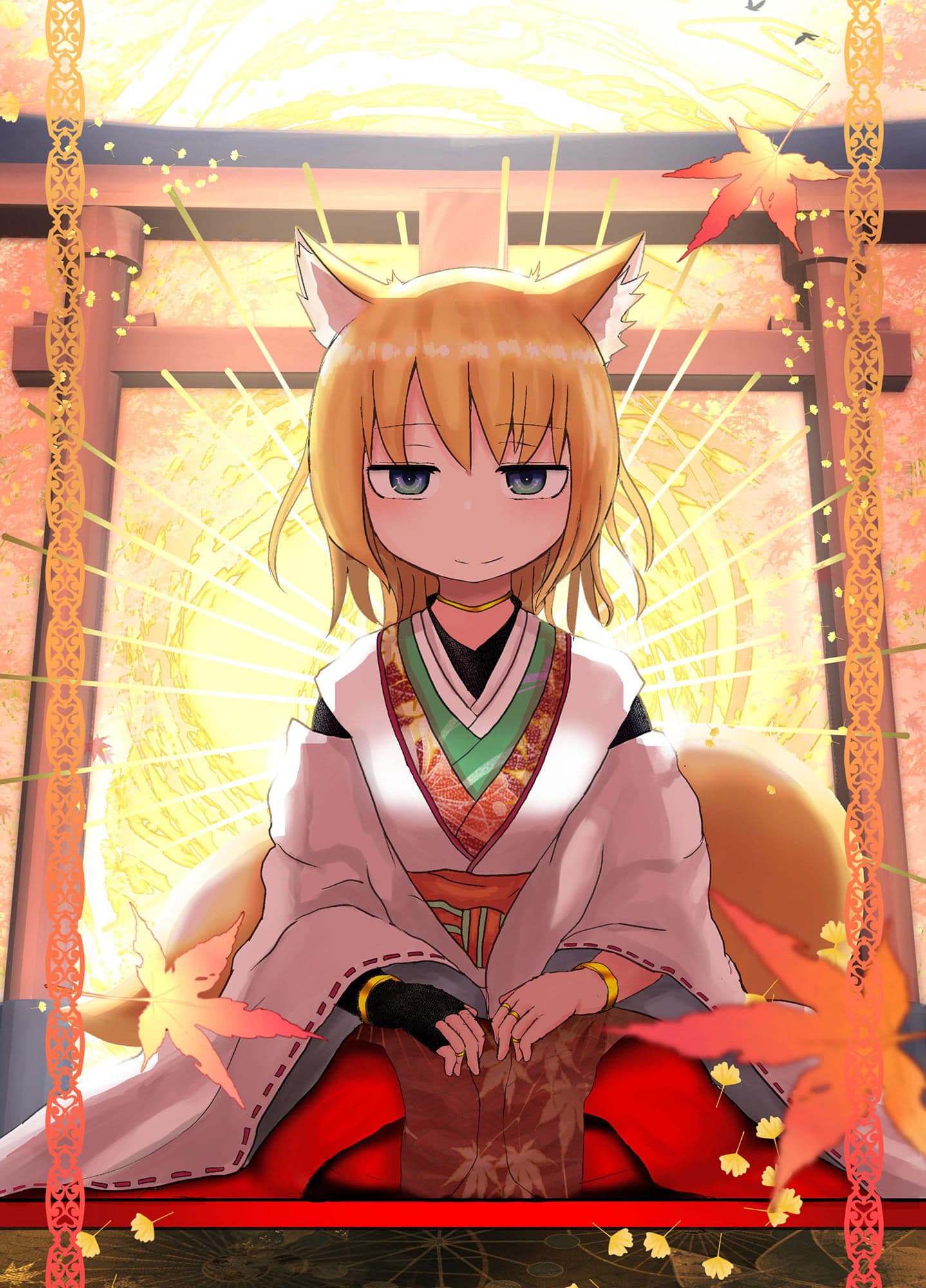 お狐様と昼間から サンプル 9