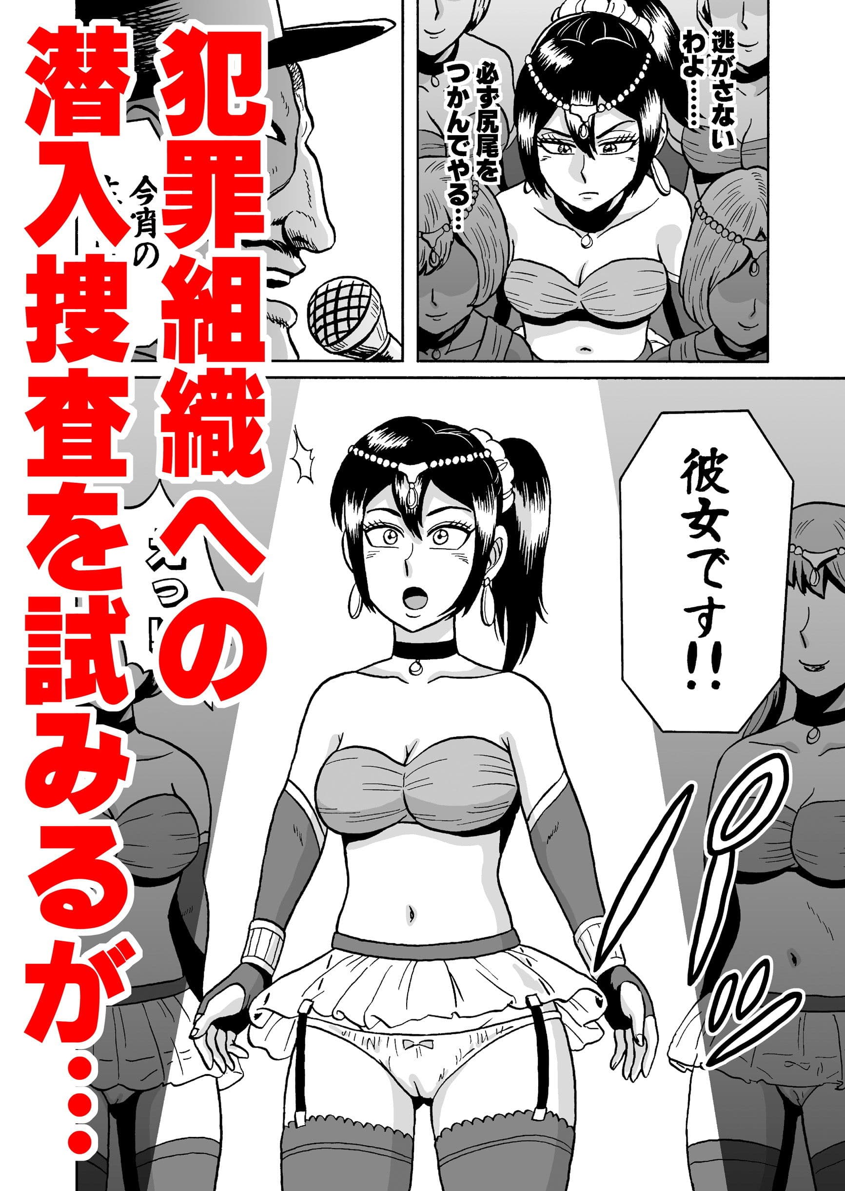 艶姿捜査姦（3）衆人環視！ サーカス団の虜 サンプル 2