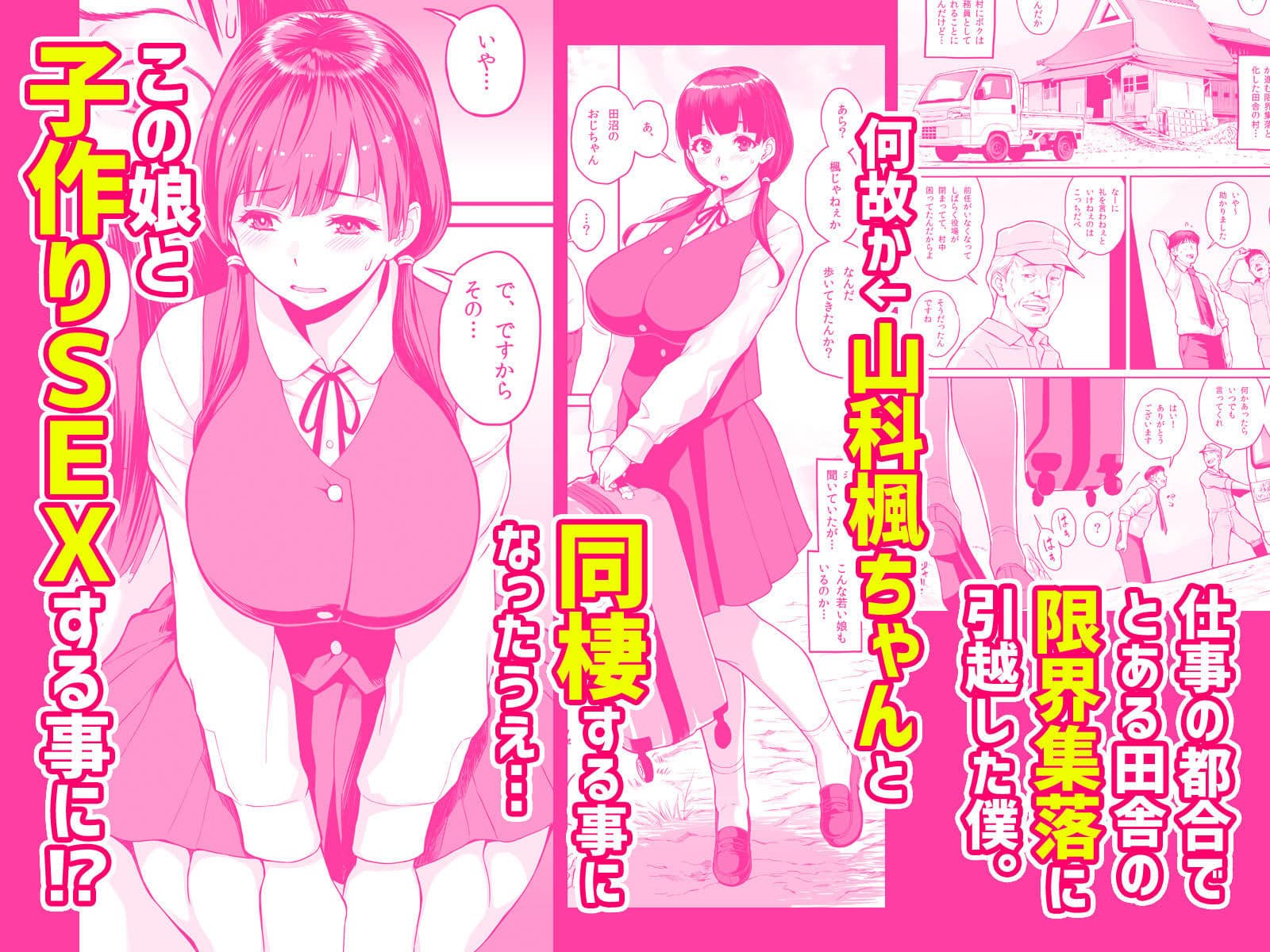 田舎生活  子作り願望JK付き物件 サンプル 1