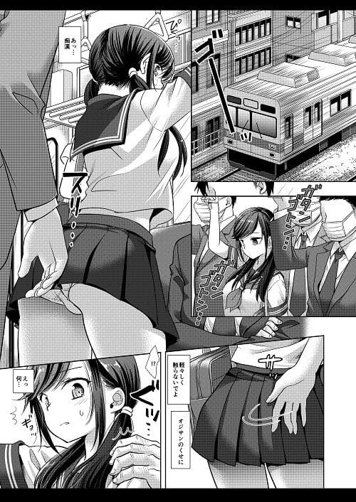 女子校生集団痴●電車3 サンプル 1