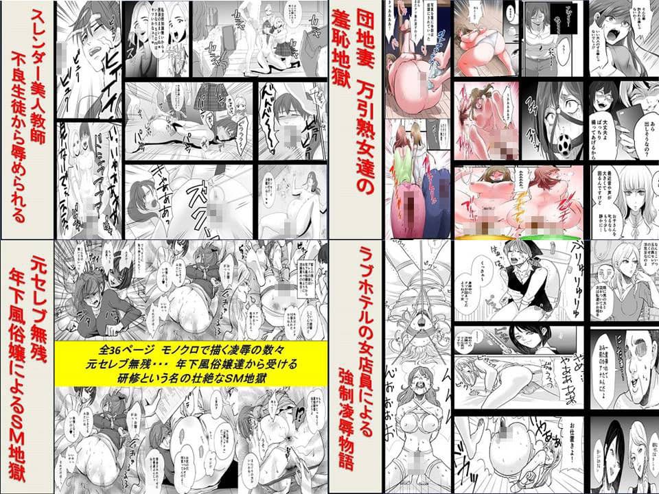 ＜期間限定販売＞女による女への凌●20作品セット552P サンプル 2