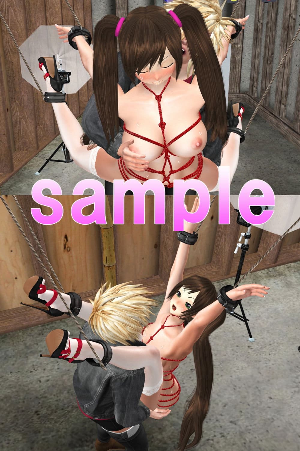 人気アイドルが盗撮魔の餌食でSM調教された サンプル 7