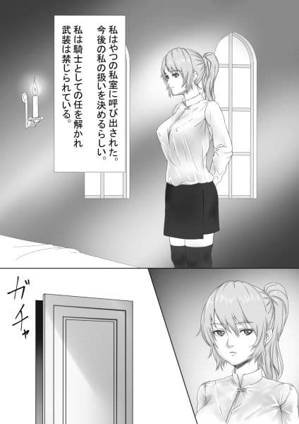 捕われの女騎士 サンプル 3