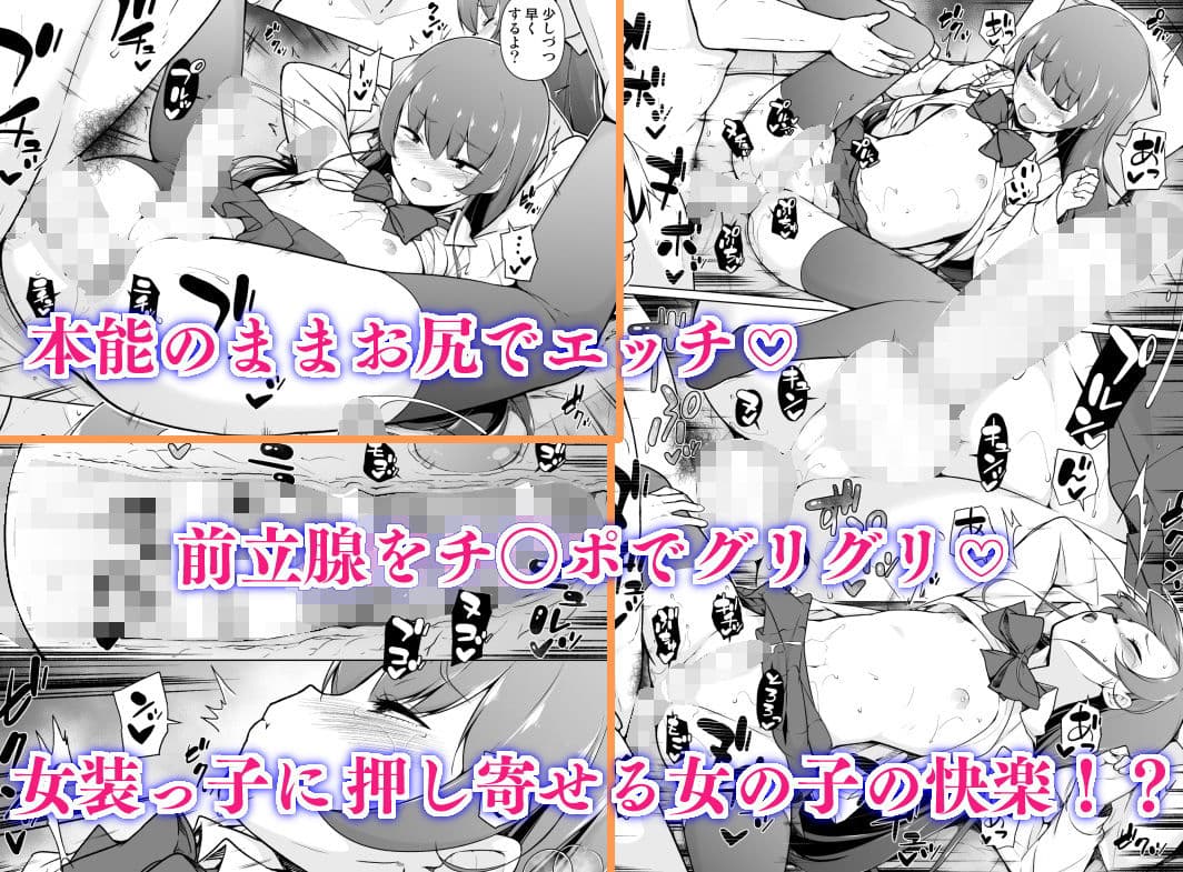 寡黙で無口な女装っ子 サンプル 3