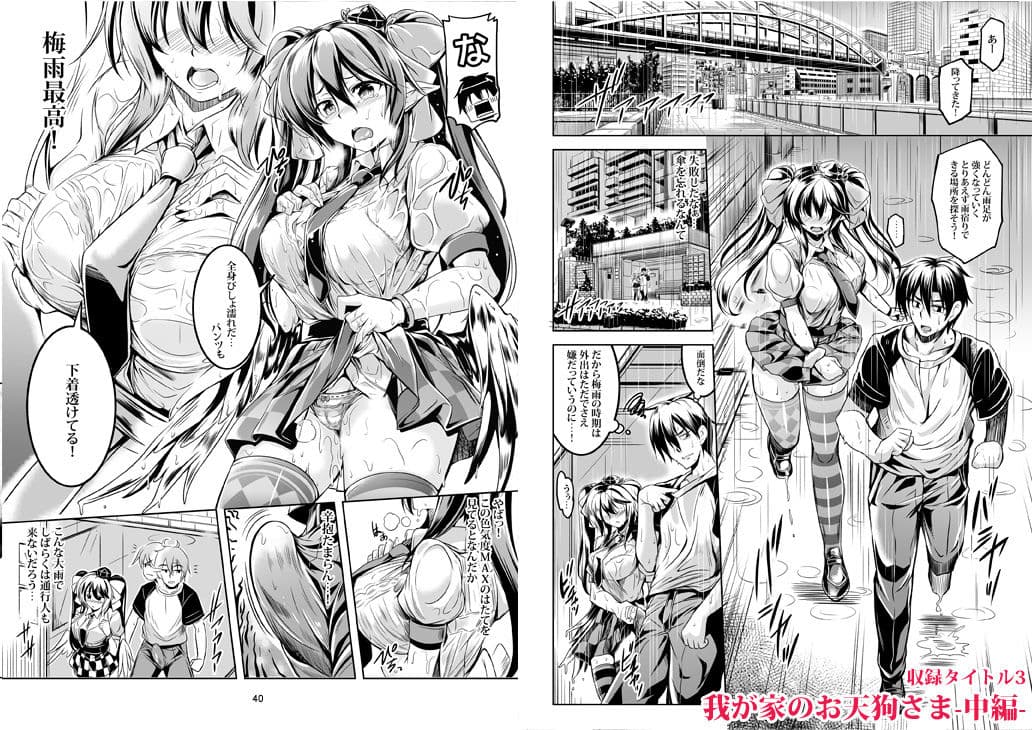 我が家のお天狗さま-総集編- サンプル 5