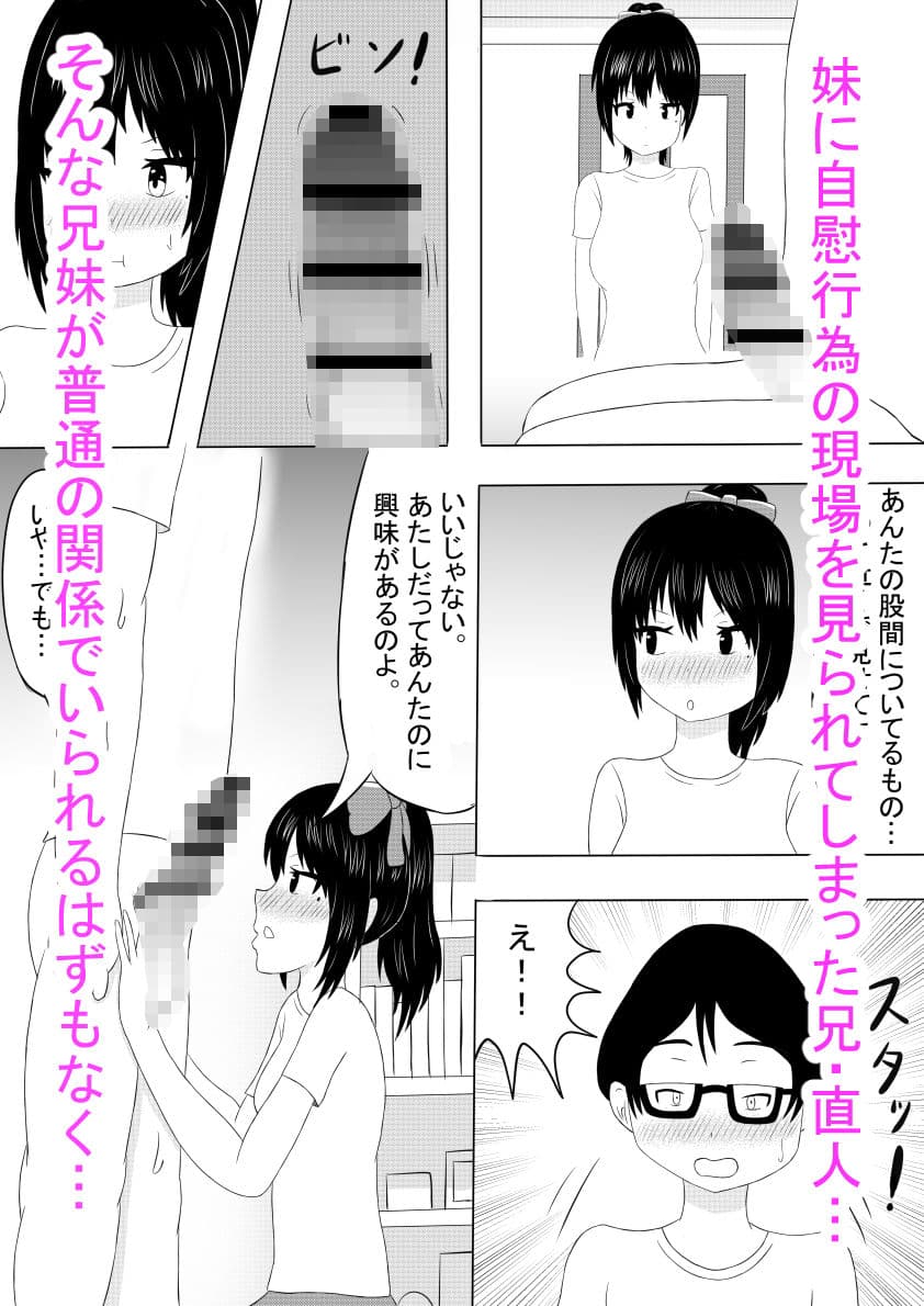 妹にちんちんを見られて「終わった…」と思ったら、なぜかヤってしまったお兄ちゃんの話 サンプル 2