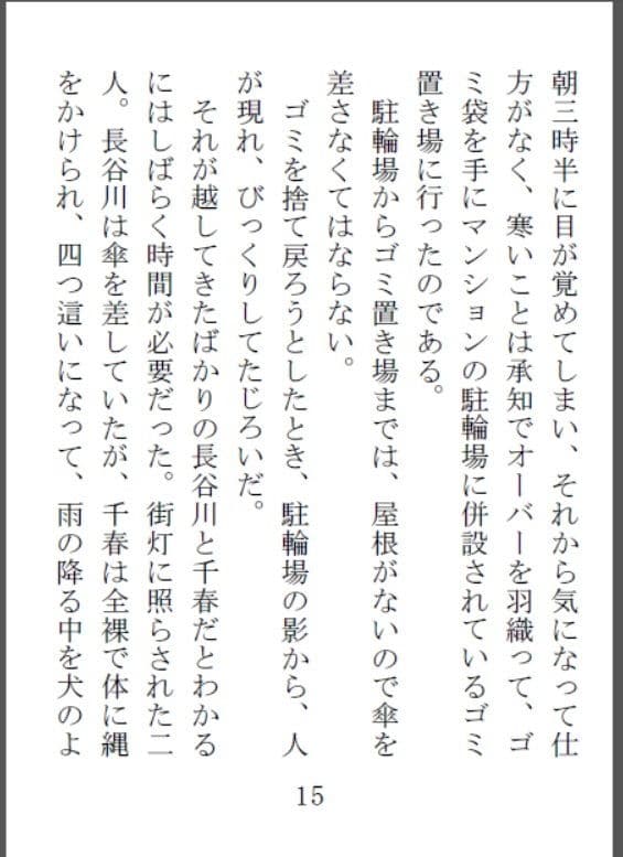 共用淫虐妻・千春 サンプル 3