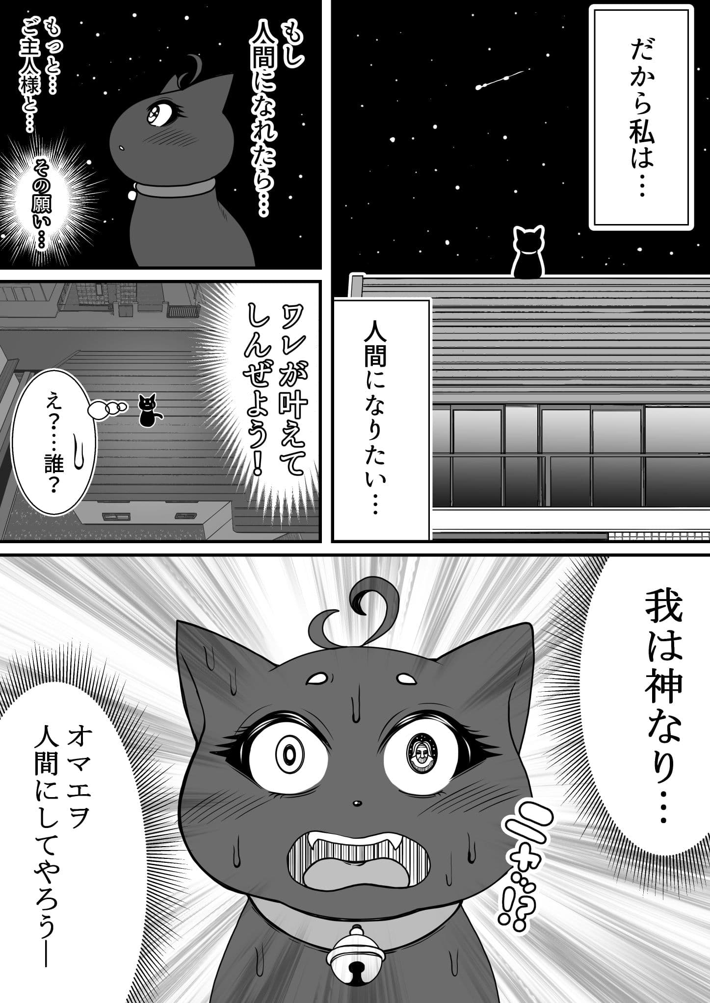 ネコのムギちゃん人間化して36歳の熟々ボディになる サンプル 2