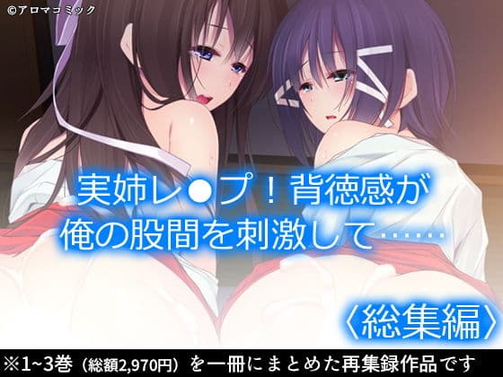 実姉レ●プ！背徳感が俺の股間を刺激して…… ＜総集編＞