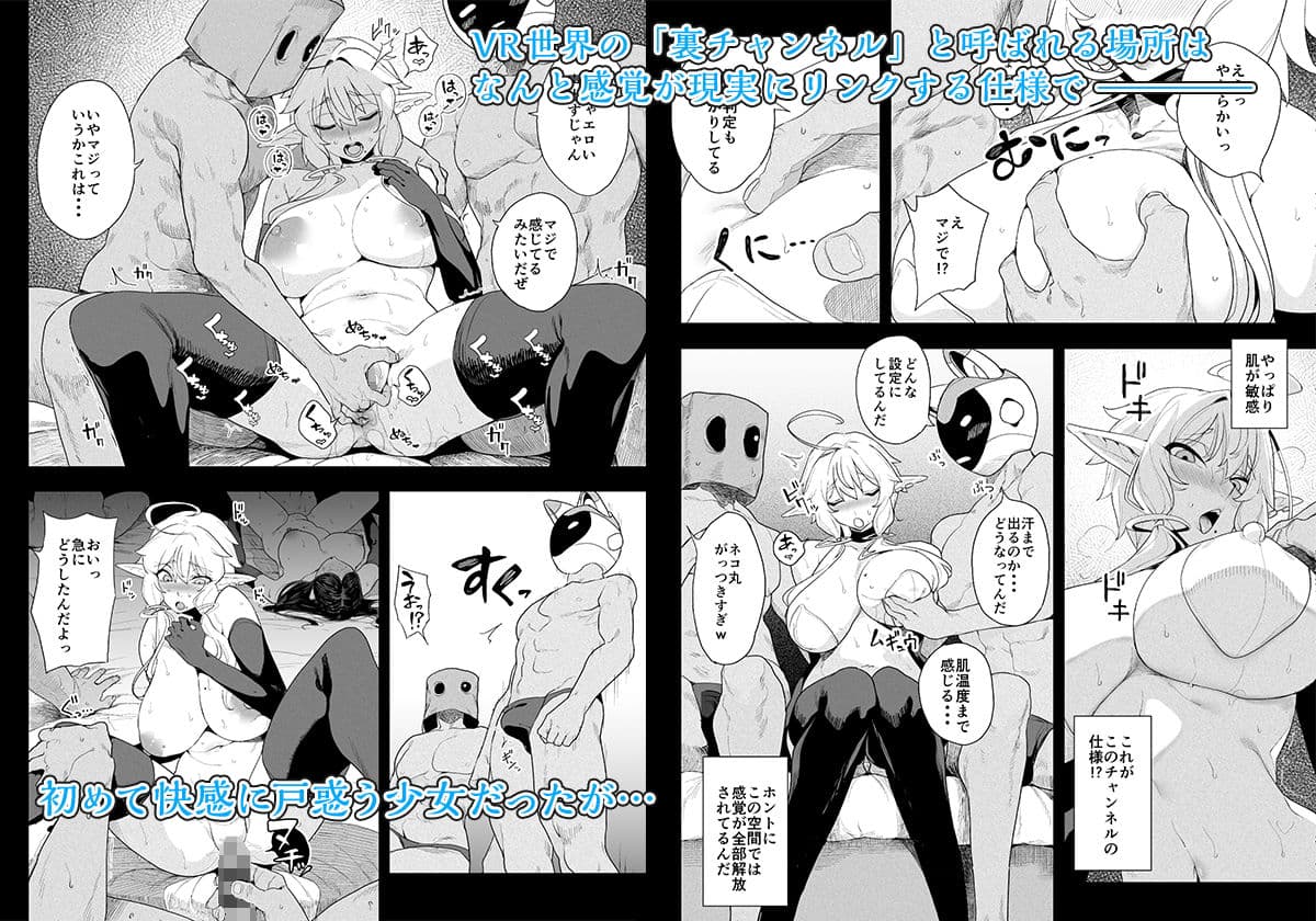 電脳姦姫 仮想空間で堕ちる少女 サンプル 1