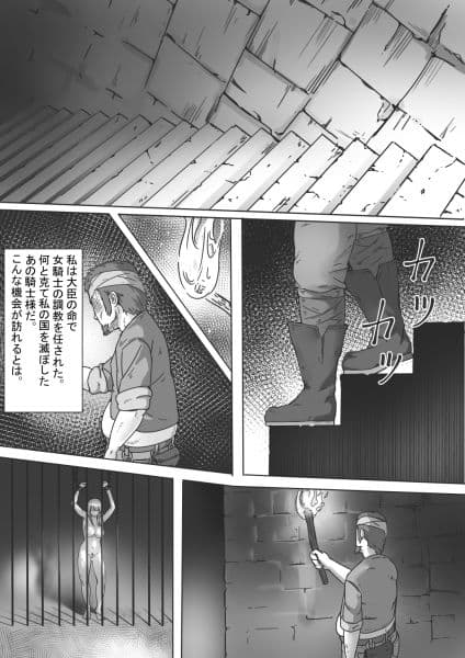 捕らわれの女騎士2 サンプル 1