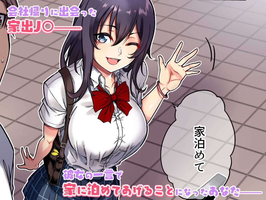 家出ムスメとのイチャイチャ生中出し同棲生活 サンプル 1