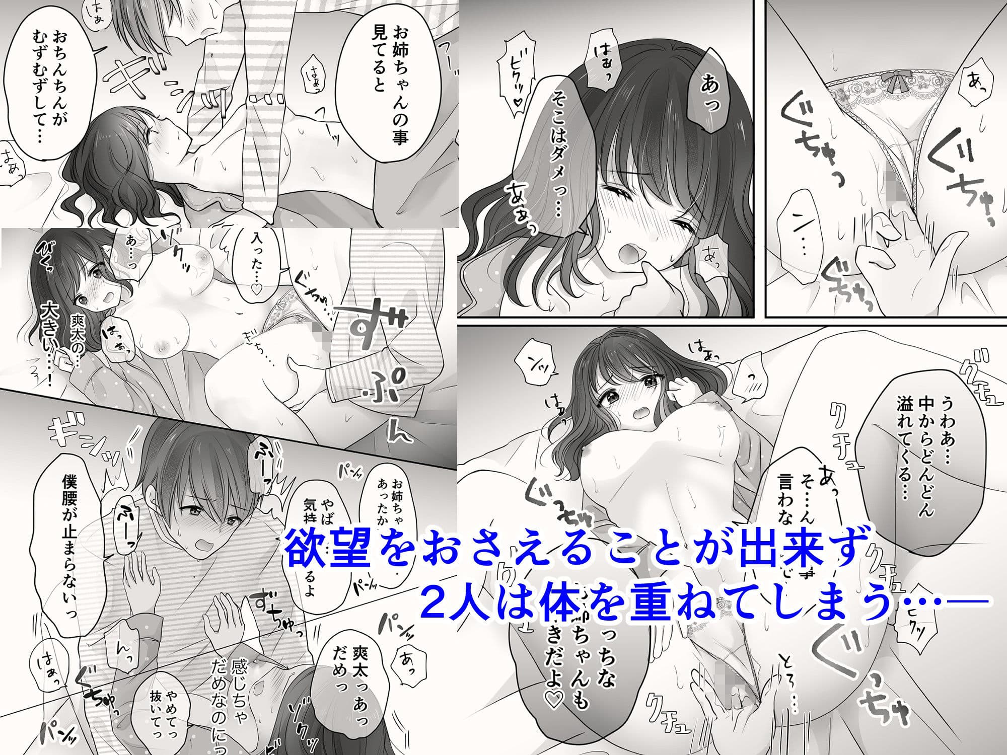 姉と弟のえっちなルーティーン サンプル 2