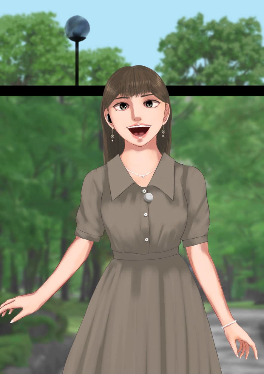 時間停止美人女子アナに迫る変質者―放送事故 サンプル 4