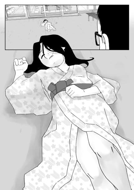 温泉行ったらギャルが寝てた サンプル 4