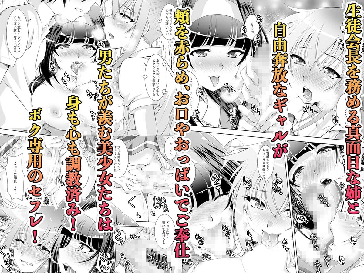 姉と姉友は僕のセフレ サンプル 3