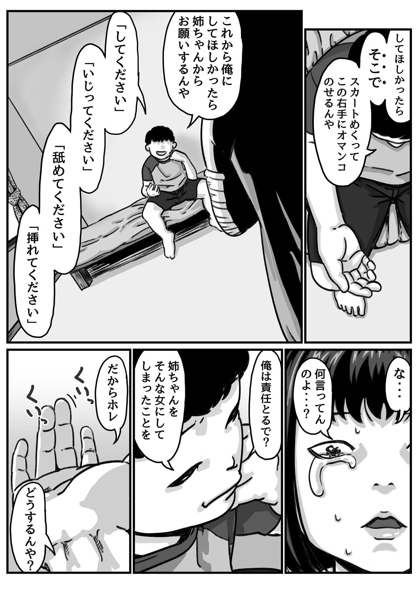 両腕が使えなくなったら弟が調子に乗りだした！part4 サンプル 4