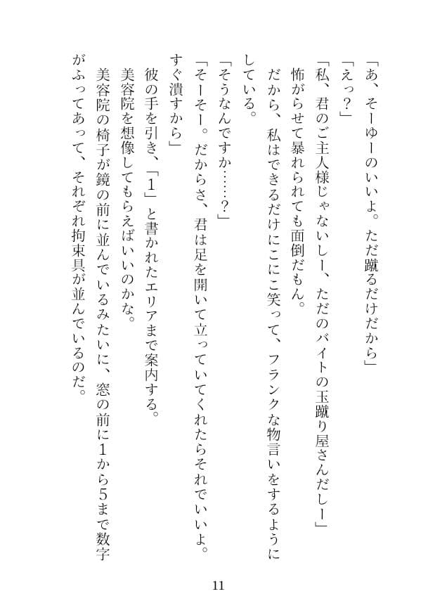 私は金蹴り去勢屋さん（疾風編＆風雲編） サンプル 5