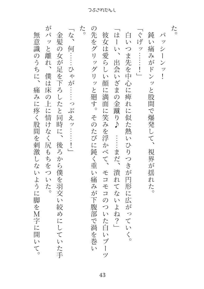 つぶされだんし サンプル 7