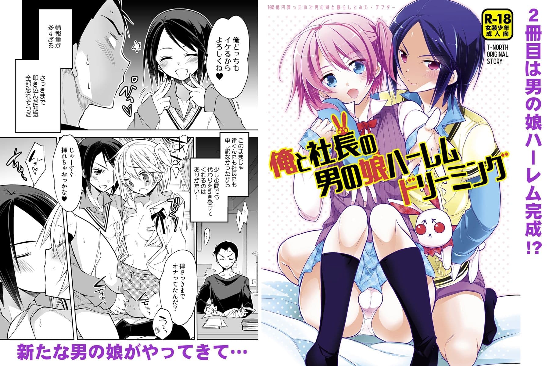 ノンケの俺が男の娘ハーレム沼にハマッた理由 サンプル 3