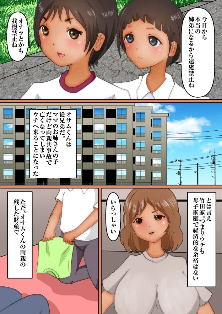 神社で従兄弟とセックスしたら、あそこからアレが生えてきた！超痒い！ サンプル 3