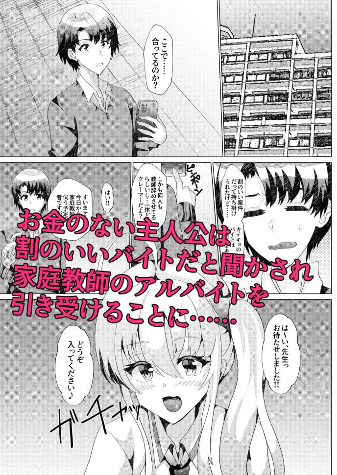 カテキョしに行ったらビッチな男の娘にセックス迫られた件について サンプル 2