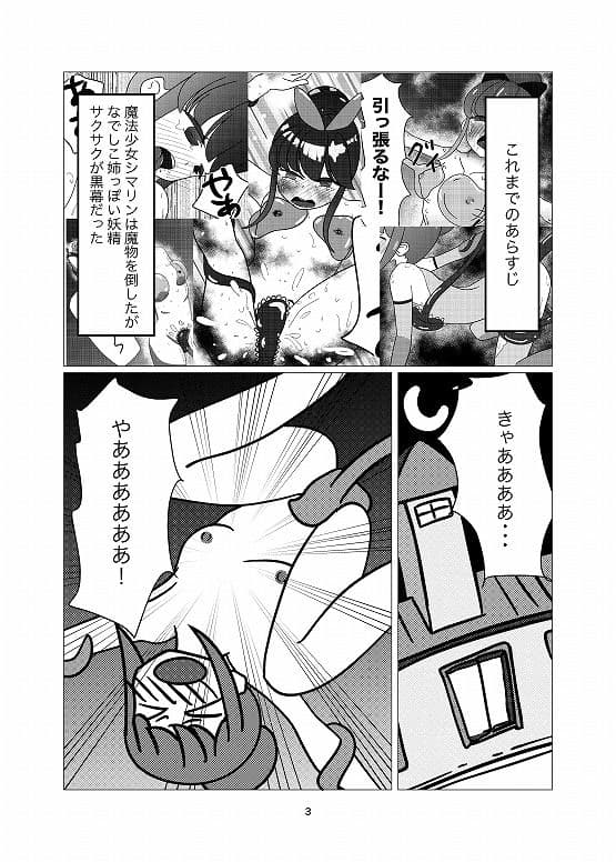 魔法少女シマリン2 大苦戦！魔法少女エナVS魔物幹部 サンプル 2