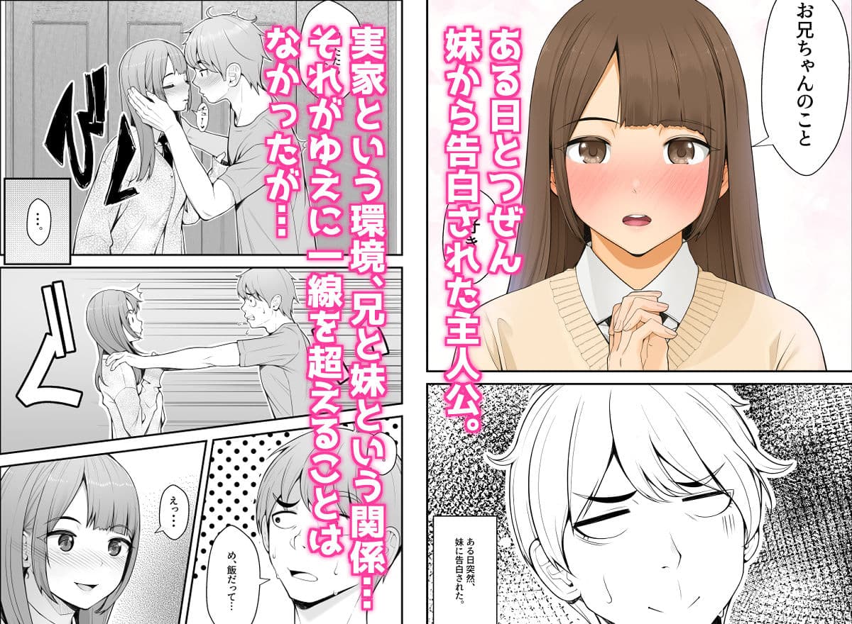 義理ですからっ 妹と実家とラブホでラブハメ生活編 サンプル 1