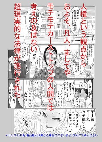 ギャルでも優等生でも肉便器に出来る法律が出来ました サンプル 4