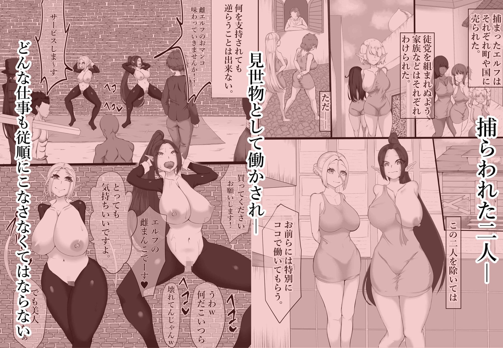 エルフ底辺奴●へと堕ちる 3 サンプル 1