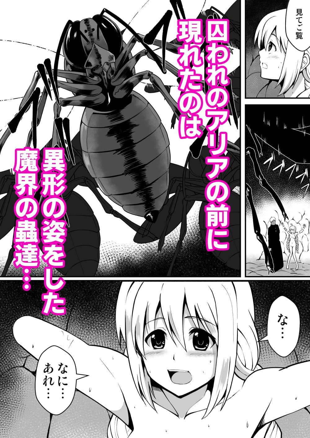 修道少女アリア〜母胎蟲姦 魔王出産〜 サンプル 2