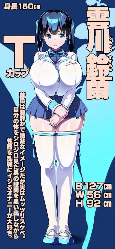 ムチムチ巨乳転校生 雲川鈴蘭 サンプル 9