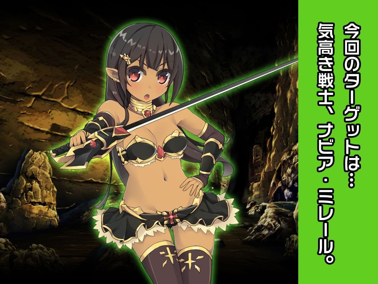 完全版:ナビア・ミレール 〜ヒロイン絶滅計画より〜 勝気なヒロインを悪堕ちさせよ！ サンプル 1