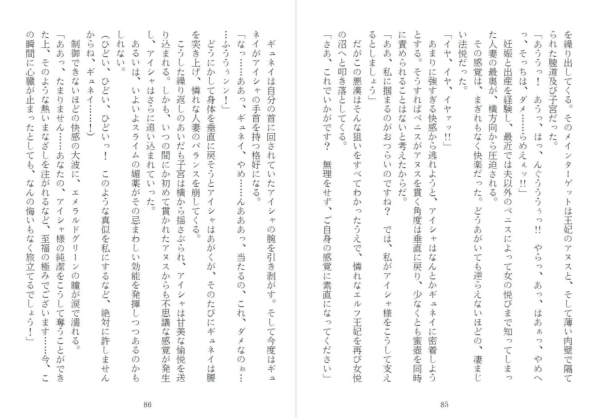 アイシャ＆マリナ 背徳のエルフ母娘 サンプル 3