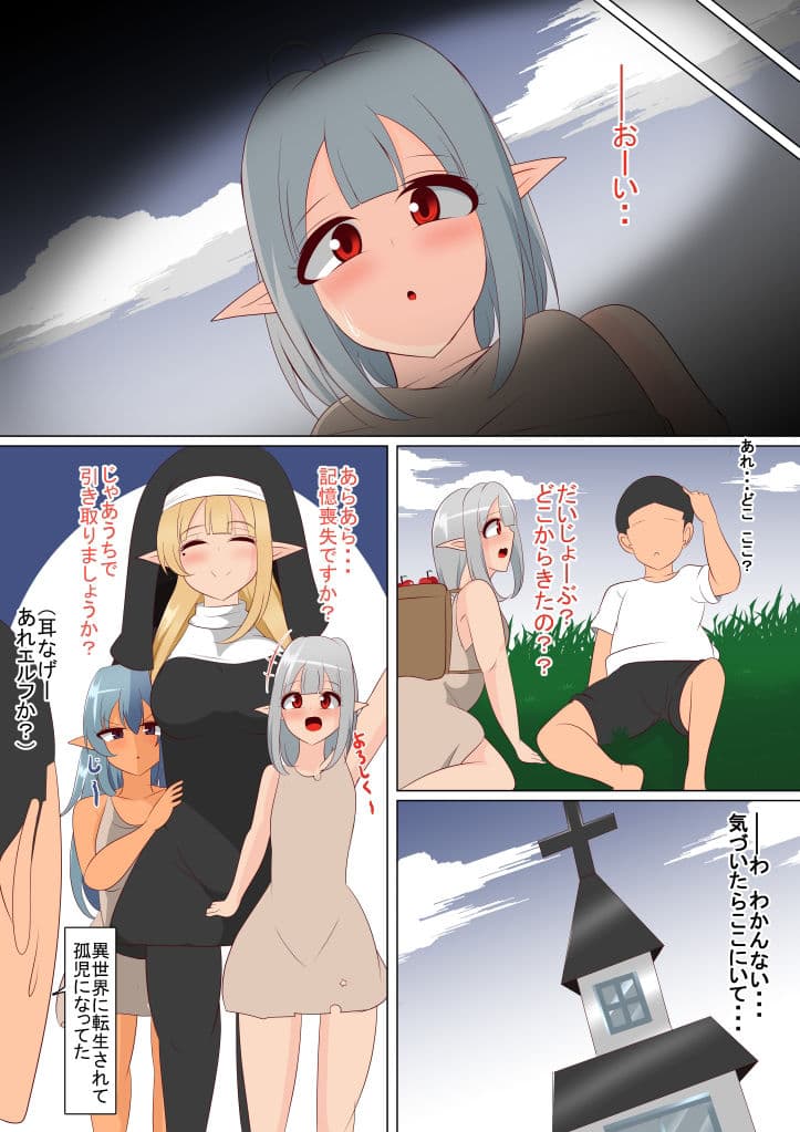 あらあらシスターさんに保護されまして サンプル 1