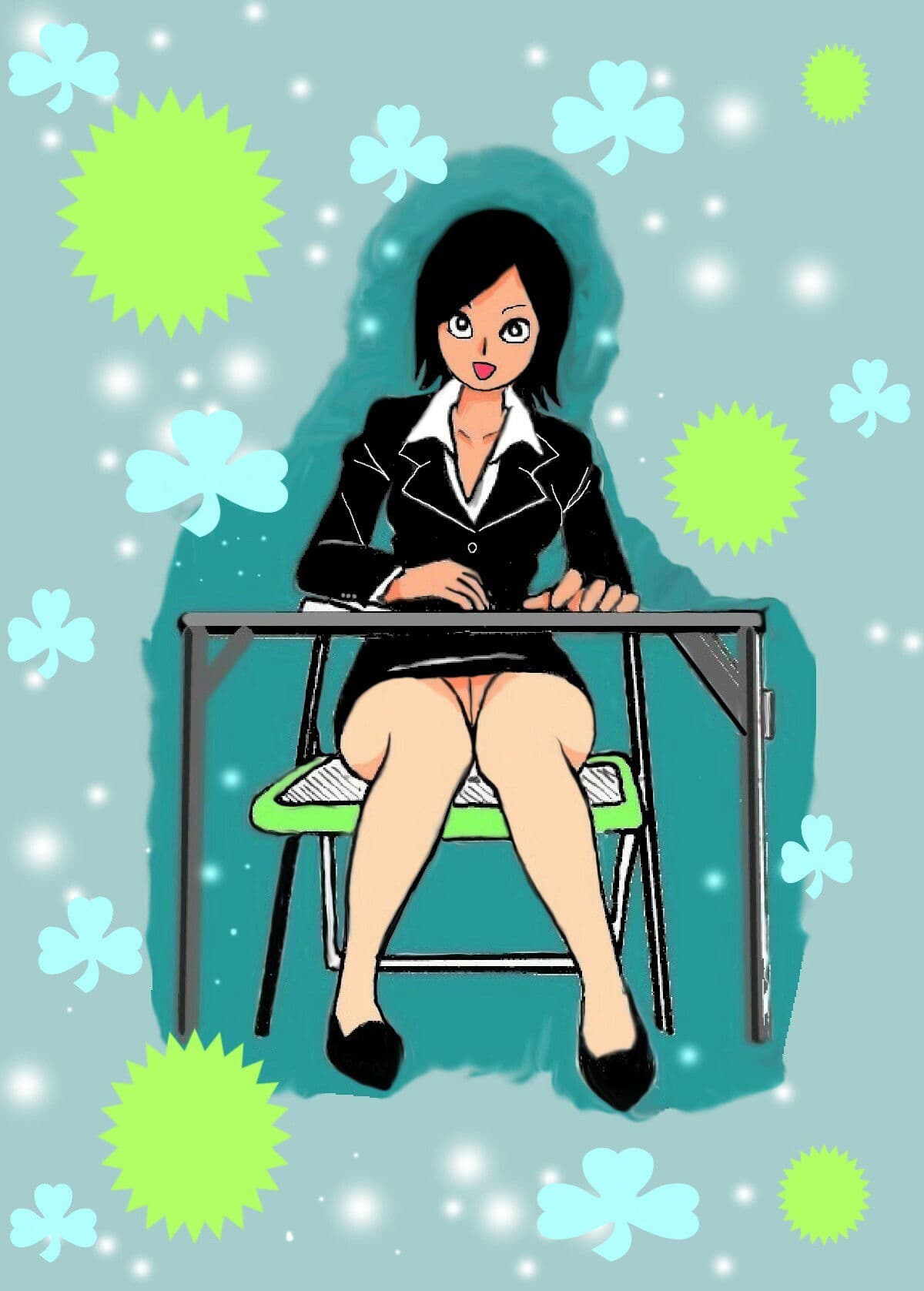 残業OLはXXX中！ サンプル 7