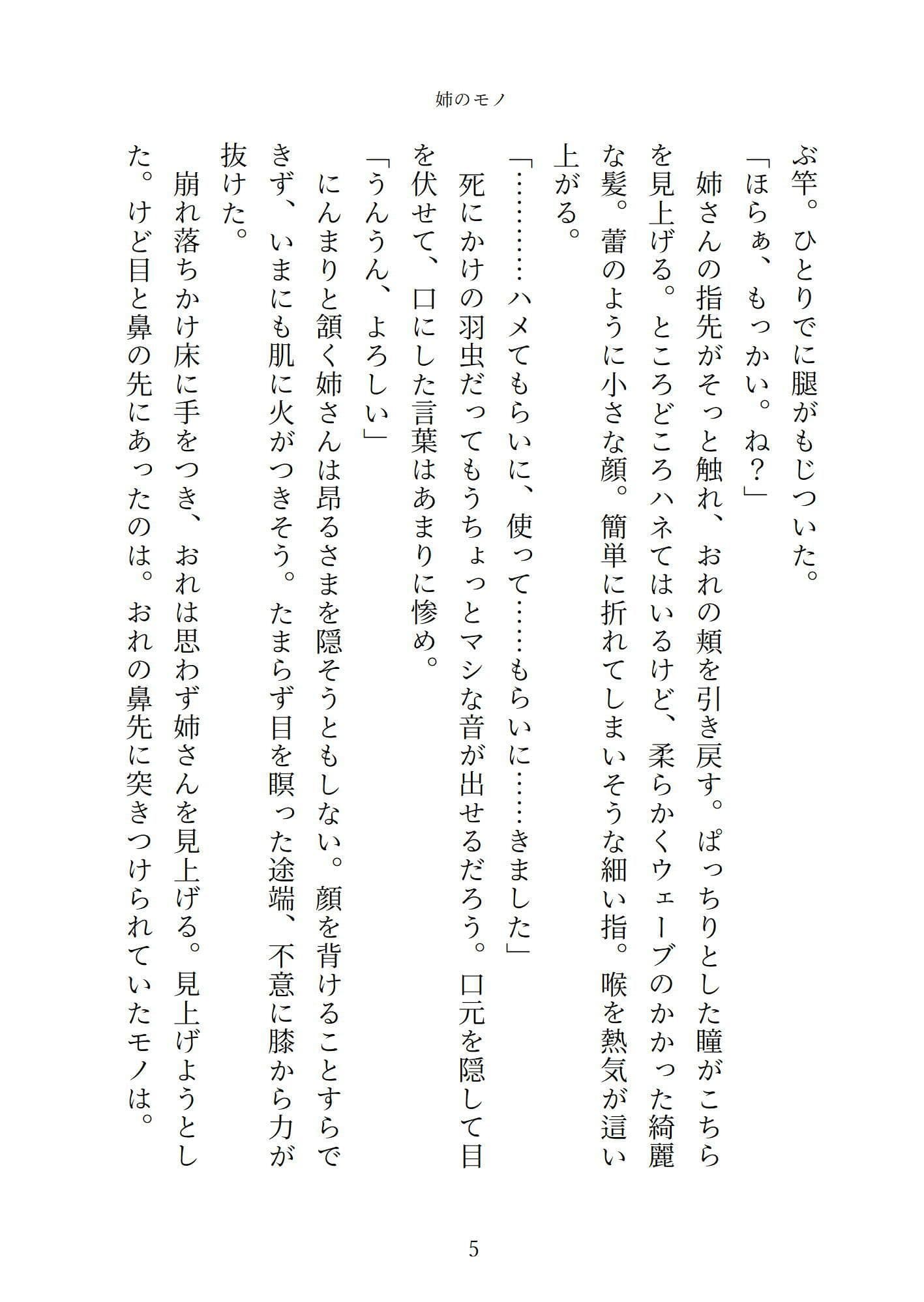 姉のモノ サンプル 9