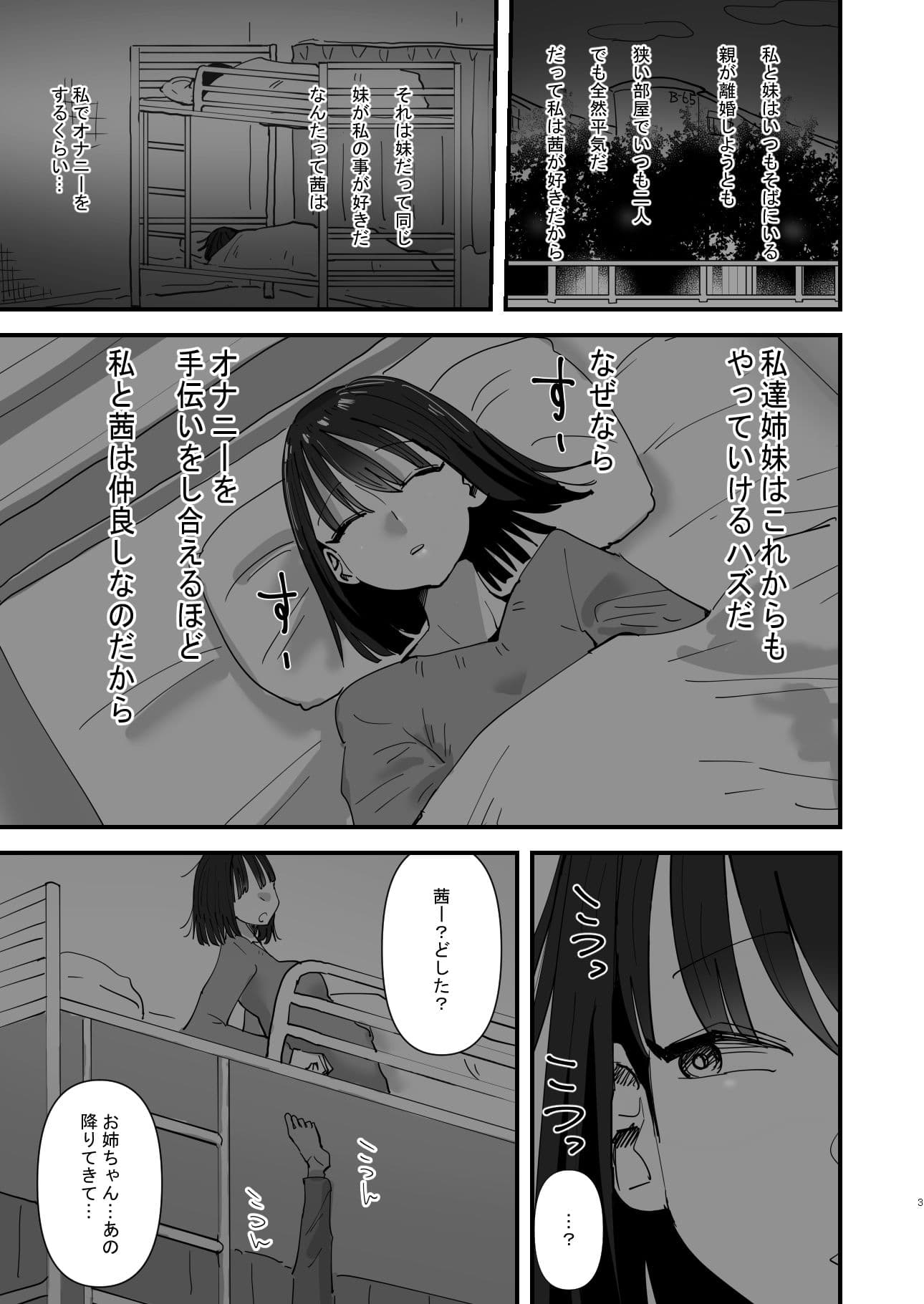 お姉ちゃんが私をオカズにしてオナニーをしている話 サンプル 1