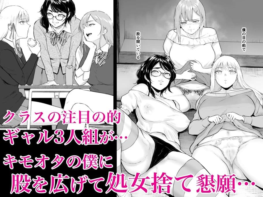 処女を散らす部屋ーキモオタの僕がクラスのギャル達の処女喪失に付き合うことになった件 サンプル 1