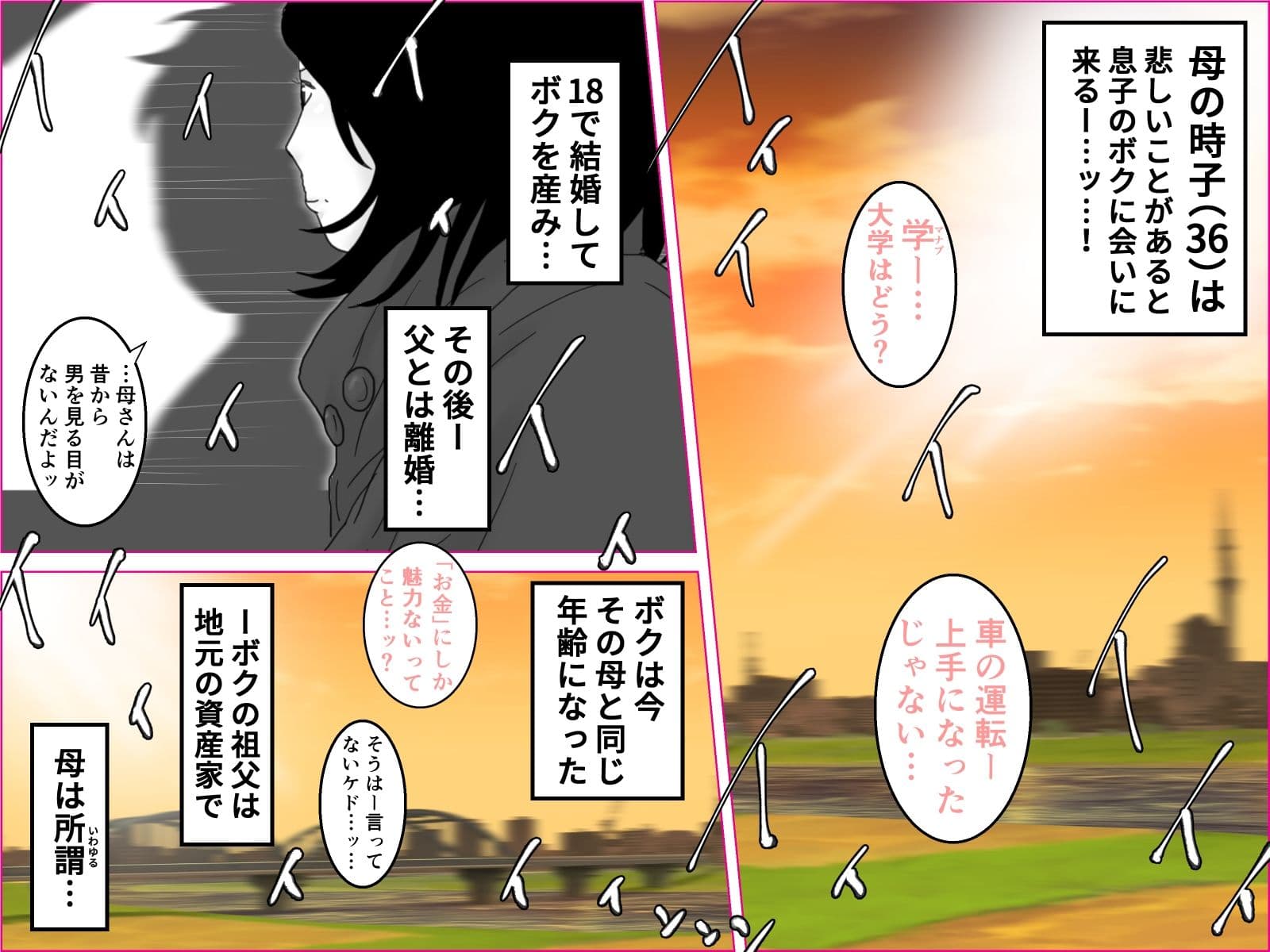 世間知らずのお嬢母 サンプル 2