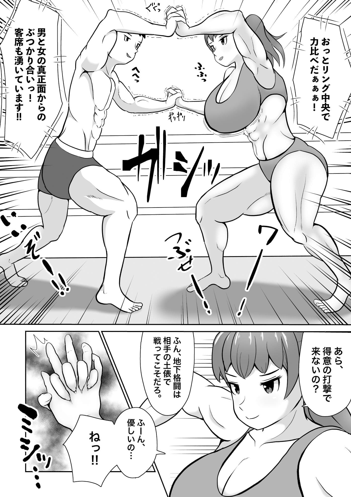 ミックスファイト三番勝負 サンプル 4