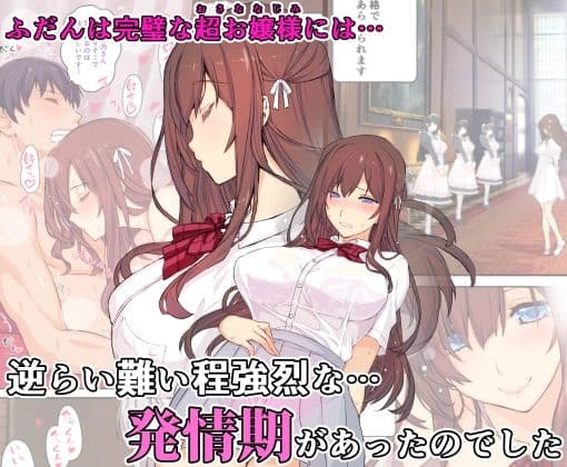 【フルカラー】お嬢様は発情期【コミック】 サンプル 1