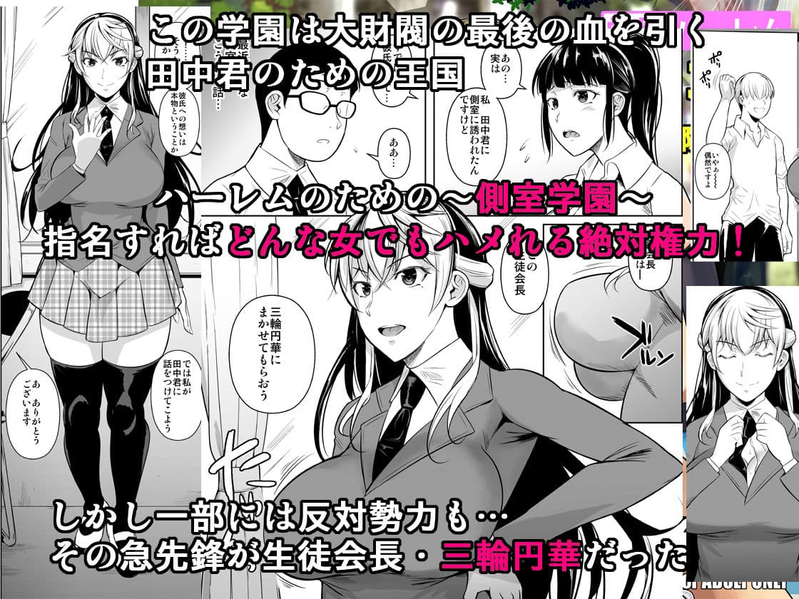 側室×即ハメ学園3 サンプル 1